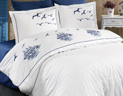 IPEKCE Ipekce Gemi 6-Delig 2-Persoons Dekbedovertrek