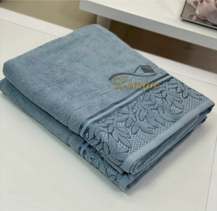 IPEKCE Ipekce Glory Handdoek 90 x 150 Cm Blauw