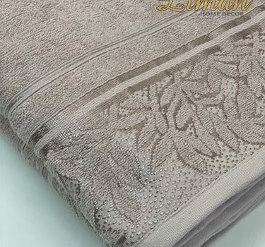 IPEKCE Ipekce Glory Handdoek 90 x 150 Cm Bruin