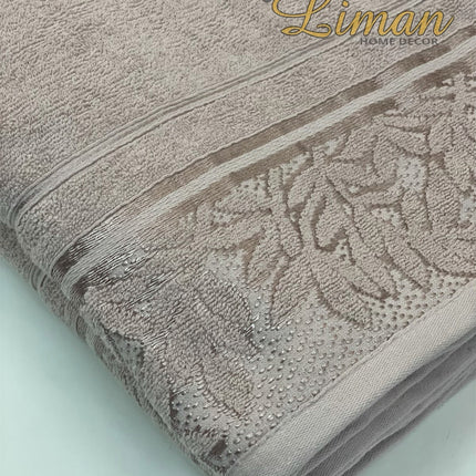 IPEKCE Ipekce Glory Handdoek 90 x 150 Cm Bruin