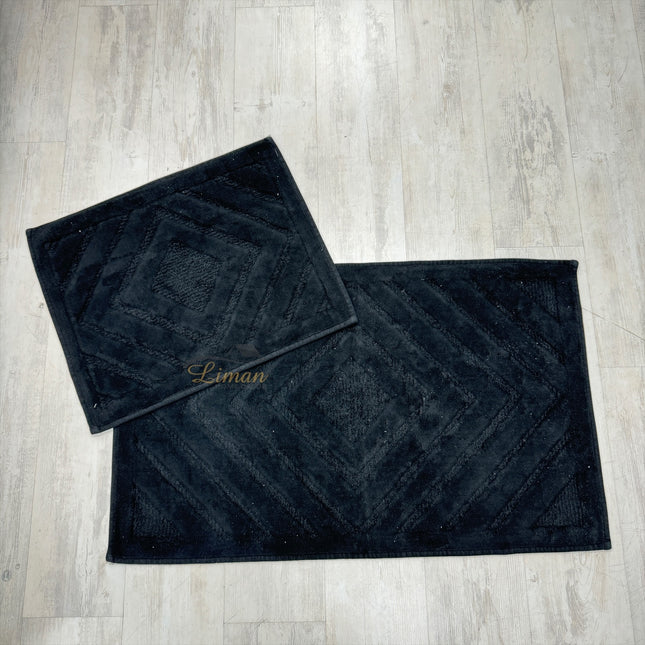 IPEKCE IPEKCE  Japandi Badmatset Zwart