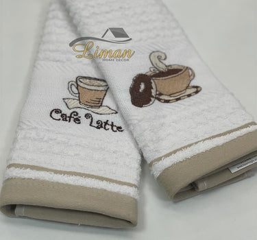 IPEKCE Ipekce Keuken Handdoek 30 x 50 Cm 2 Delig Beige