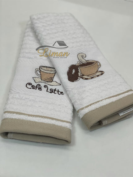 IPEKCE Ipekce Keuken Handdoek 30 x 50 Cm 2 Delig Beige