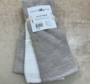 IPEKCE Ipekce Keuken Handdoek 40 x 65 Cm 3 Delig Beige