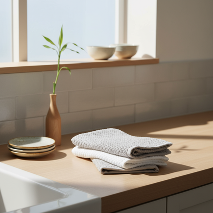 IPEKCE Ipekce Keuken Handdoek 40 x 65 Cm 3 Delig Beige