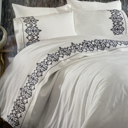 IPEKCE IPEKCE MILANO 6-DELIG 2-PERSOONS DEKBEDOVERTEK BLAUW