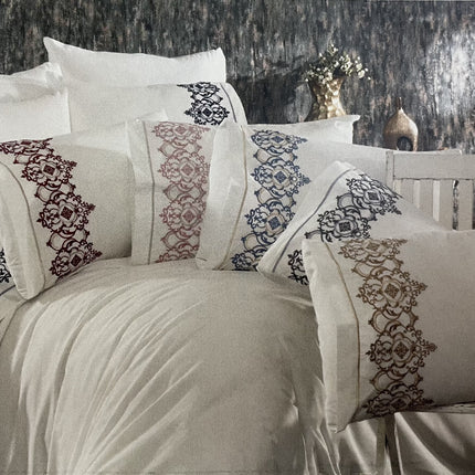 IPEKCE IPEKCE MILANO 6-DELIG 2-PERSOONS DEKBEDOVERTEK BLAUW