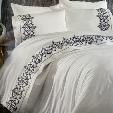 IPEKCE IPEKCE MILANO 6-DELIG 2-PERSOONS DEKBEDOVERTEK BORDO