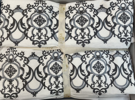 IPEKCE IPEKCE MILANO 6-DELIG 2-PERSOONS DEKBEDOVERTEK GRIJS