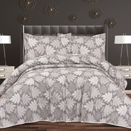 IPEKCE Ipekce Neylan Spreiset 2-Persoons 3 Delig Antraciet