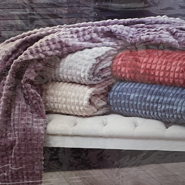 IPEKCE Ipekce Piramit Soft Deken 1-Persoons 1 Delig  Cream