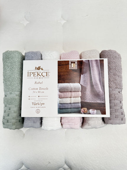IPEKCE IPEKCE RABEL HANDDOEK 50 X 90CM 6 DELIG