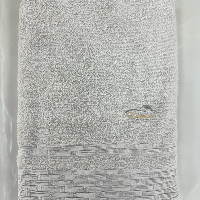 IPEKCE Ipekce Rabel Handdoek 70 x 140 Cm Beige