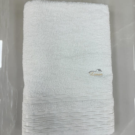 IPEKCE Ipekce Rabel Handdoek 70 x 140 Cm Cream