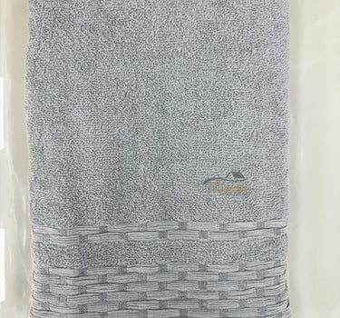 IPEKCE Ipekce Rabel Handdoek 70 x 140 Cm Grijs