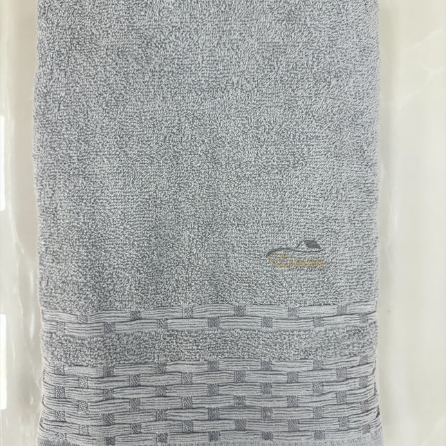 IPEKCE Ipekce Rabel Handdoek 70 x 140 Cm Grijs