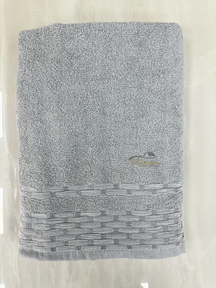 IPEKCE Ipekce Rabel Handdoek 70 x 140 Cm Grijs