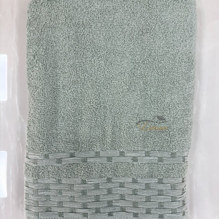 IPEKCE Ipekce Rabel Handdoek 70 x 140 Cm Groen