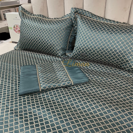 IPEKCE Ipekce Royal Spreiset 4 Delig Groen