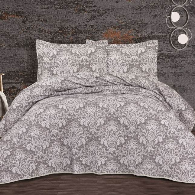 IPEKCE Ipekce Sidelya  Spreiset 2-Persoons 3 Delig Antraciet