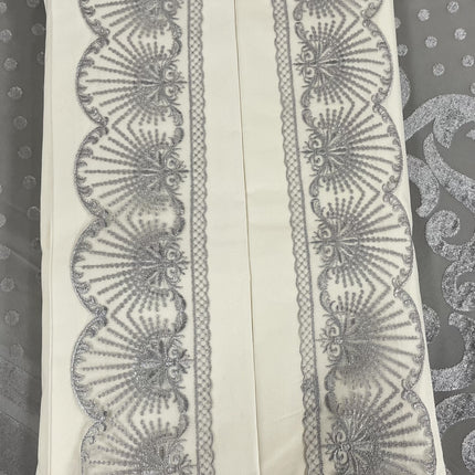 IPEKCE IPEKCE TIANA 6-DELIG 2-PERSOONS DEKBEDOVERTEK GRIJS