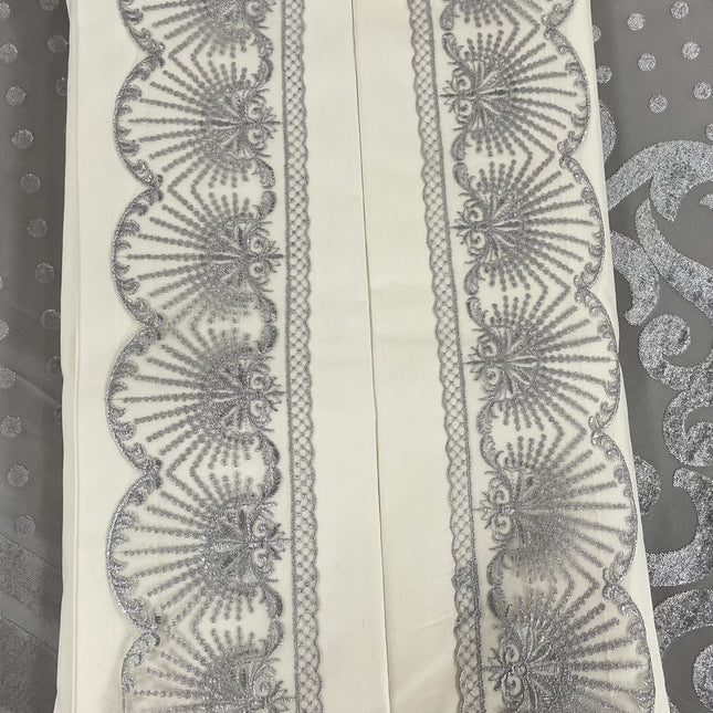 IPEKCE IPEKCE TIANA 6-DELIG 2-PERSOONS DEKBEDOVERTEK GRIJS