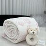 IPEKCE IPEKCE TOMURCUK BABY DEKEN + SPEELGOED ROZE