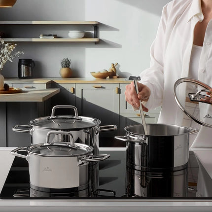 JUMBO Jumbo Assos 6-delige Midi roestvrijstalen pannenset