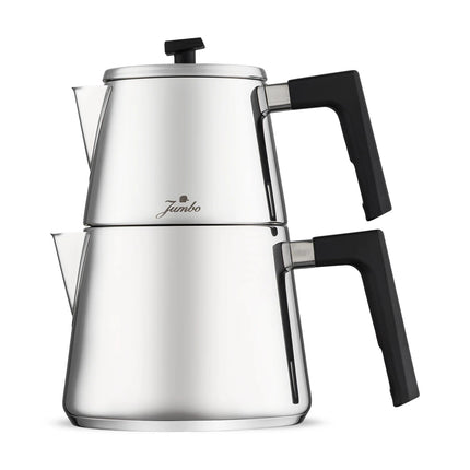 JUMBO Jumbo Dynamic Steel theepot met inductiebodem