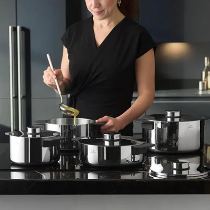 JUMBO Jumbo Infinity 3PLY 8-Delig RVS -Pannenset