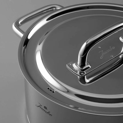 JUMBO Jumbo Metalix 8-delige roestvrijstalen pannenset met inductiebodem