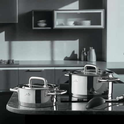 JUMBO Jumbo Metalix 8-delige roestvrijstalen pannenset met inductiebodem