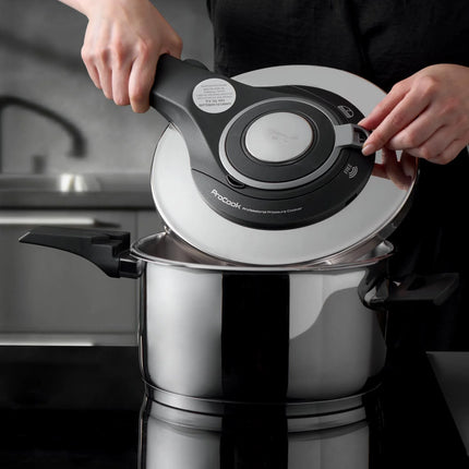 JUMBO Jumbo Procook 4 + 6 Liter RVS Snelkookpan
