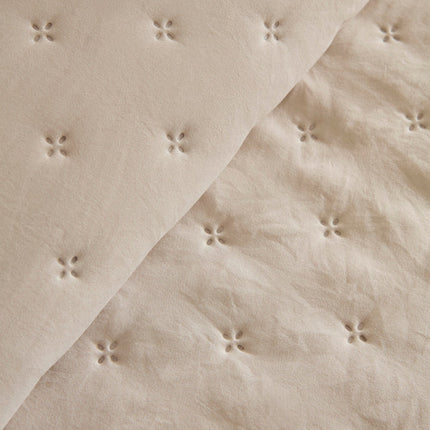 KARACA Breezy Beddebsprei Beige 230x240 cm