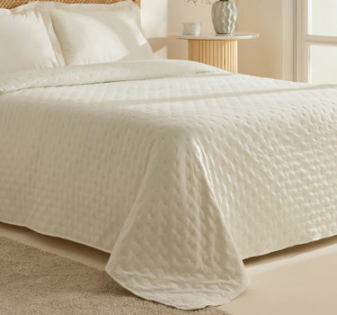 KARACA Breezy Beddensprei Ecru 230x240 cm