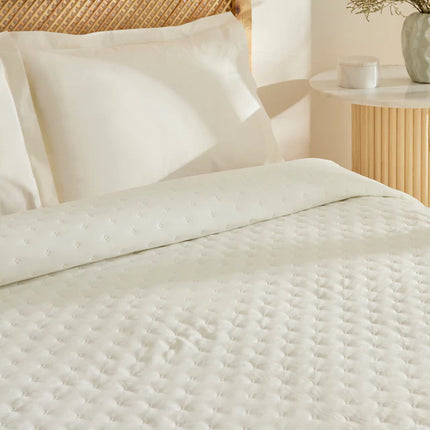 KARACA Breezy Beddensprei Ecru 230x240 cm