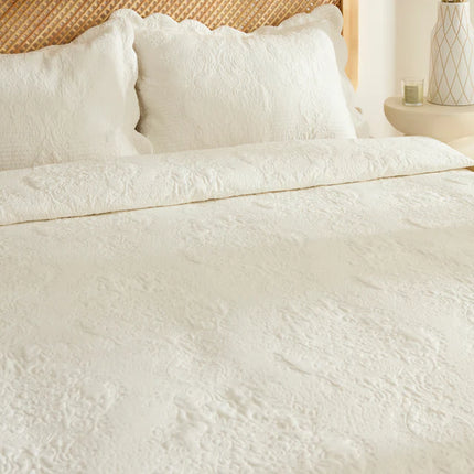 KARACA Camille Sprei Set Ecru 230x240 cm + 2 (50x70 cm)