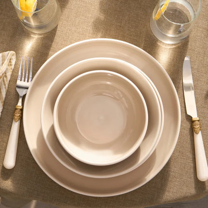 KARACA Karaca Abby Creme Serviesset 24 Delig | 6 Persoons