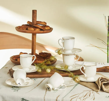 KARACA Karaca Alin Espressoset 12 Delig | 6 Persoons 85 ml