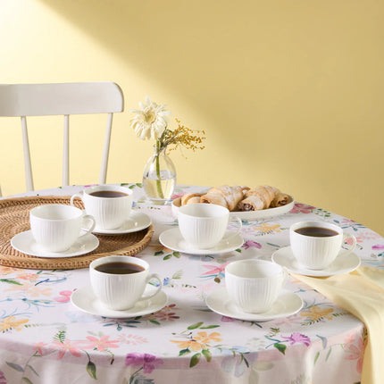 KARACA Karaca Anna Cappuccino/Nescafeset 12-Delig | 6-Persoons