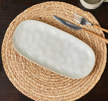 KARACA Karaca Aria Beige | Serveerschaal 31 cm