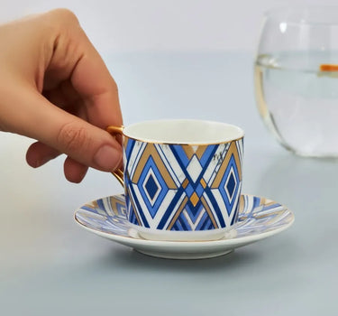 KARACA Karaca Bergama Espressoset 12 Delig | 6 Persoons