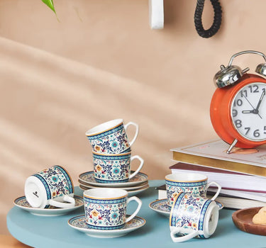 KARACA Karaca Beylerbeyi Espressoset 12 Delig | 6 Persoons
