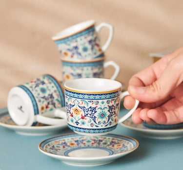 KARACA Karaca Beylerbeyi Espressoset 12 Delig | 6 Persoons