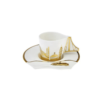 KARACA Karaca Bosphorus Espressoset 4 Delig | 2 Persoons