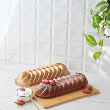 KARACA Karaca Cake Pro Vera Gegoten Taartvorm Goud 35 cm