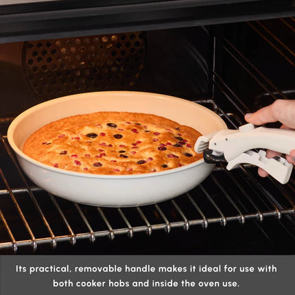 karaca Karaca Ceramica Comfort 6-Delige Anti-Aanbak Pannenset Crème