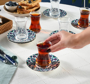 KARACA Karaca Edirne Theeset 12 delig | 6 persoons