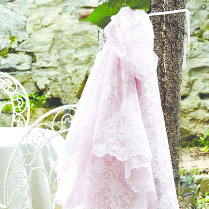 KARACA Karaca Elite Raschel Tafelkleed / Runner  Roze