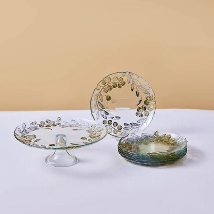 KARACA Karaca Eucalyptus 7-delige Dessertset